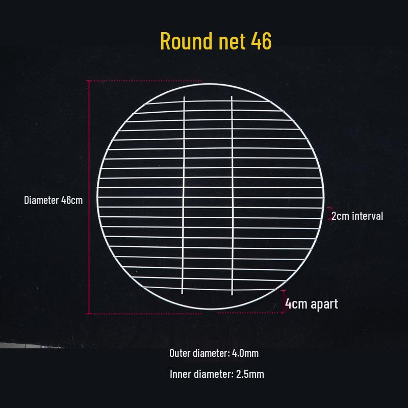 Stainless Steel Rectangular BBQ Grill Rack Mesh