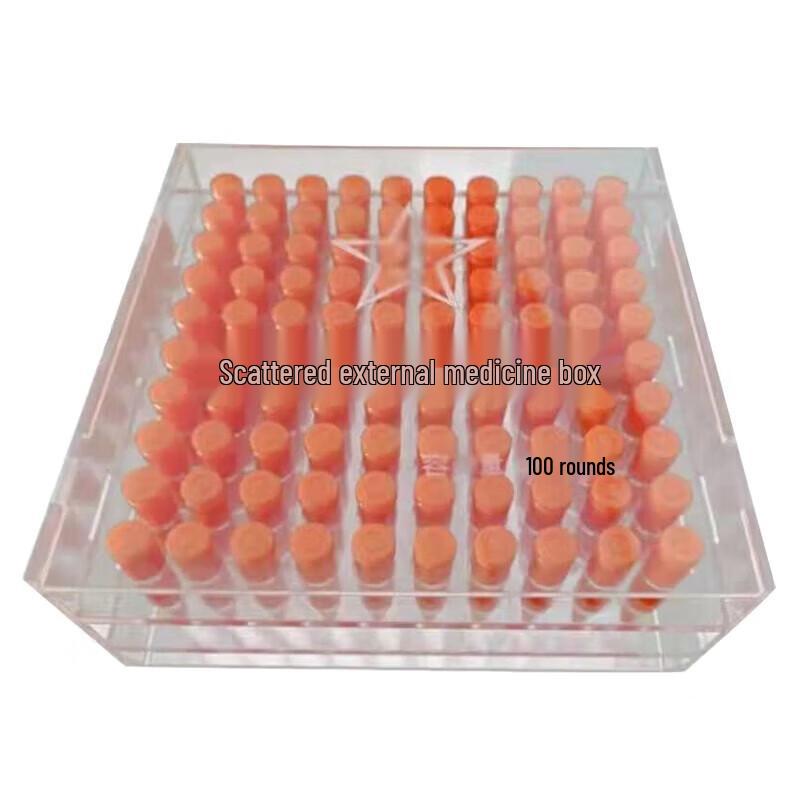 Transparent Ammunition Storage Box One Size