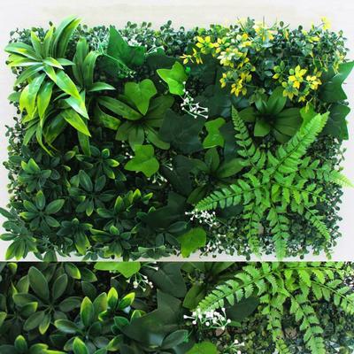 40x60CM Plantas Artificiais Painel de Parede Realista Falso Grama Verde Fundo de Parede Decoração Interior