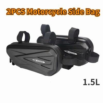 1.5l 2pcs Motorcycle Side Bag Suitable For Ktm 125/200/250/390/790 Duke Adventure/990/s/r Smt, Waterproof Tool Triangle Bag 1.5l