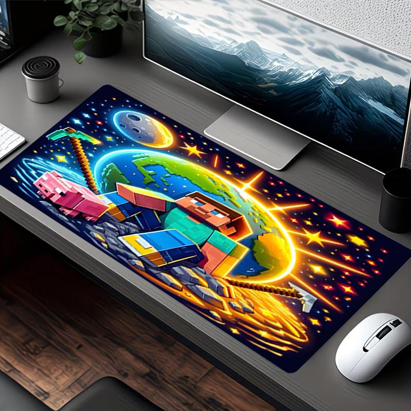 Gamer Print Mouse Pad, for Keyboard Pad Laptop PC Mat for Office Home Use, Desk Decor, Perfect Birthday Gift for Gamers