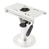 Marine Adjustable Seat Pedestal Manual 330‑480mm Height 225mm Base for RVs Yachts Boats