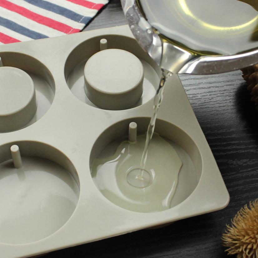 DIY Silikonknete Aromatherapie Tablettenformen Hängeornamente Wachsformen Blume Seifenform Bastelzubehör Seifenform