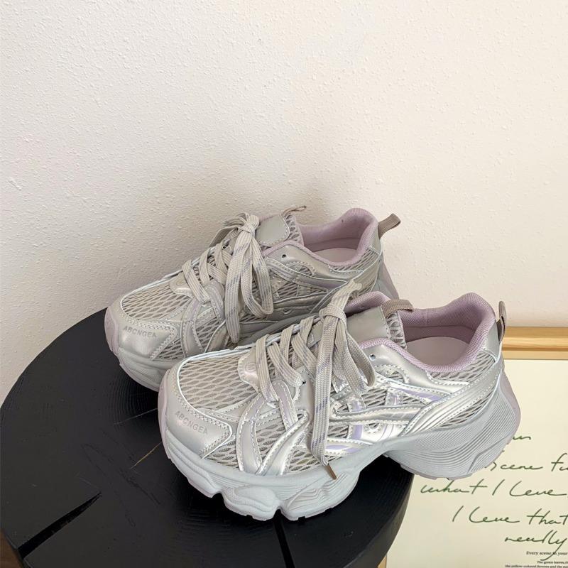 

Platform dad shoes women s summer new versatile small light breathable casual shoes heightening shoes 35