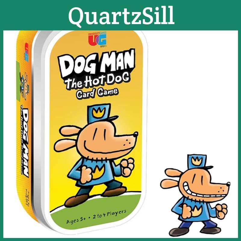 Dog Man Detective Game Cards Made From Sturdy Copperplate Paper For Endless Fun