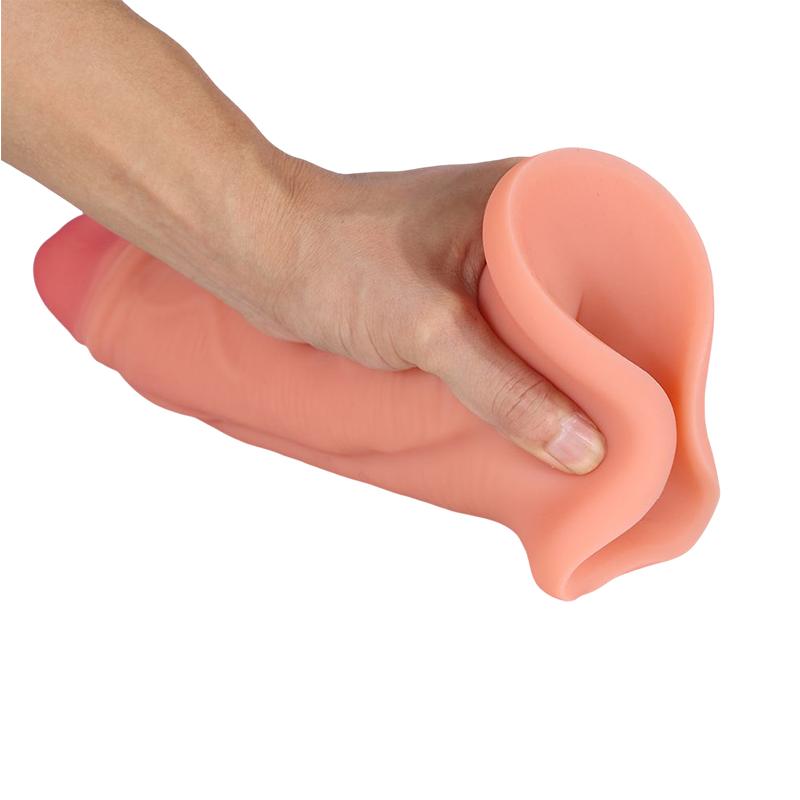 Large Liquid Silicone Dildo Women's Masturbator Fisting Pegging BDSM Adult Sex Toys Realistic Dick Big Penis Anal Plug
