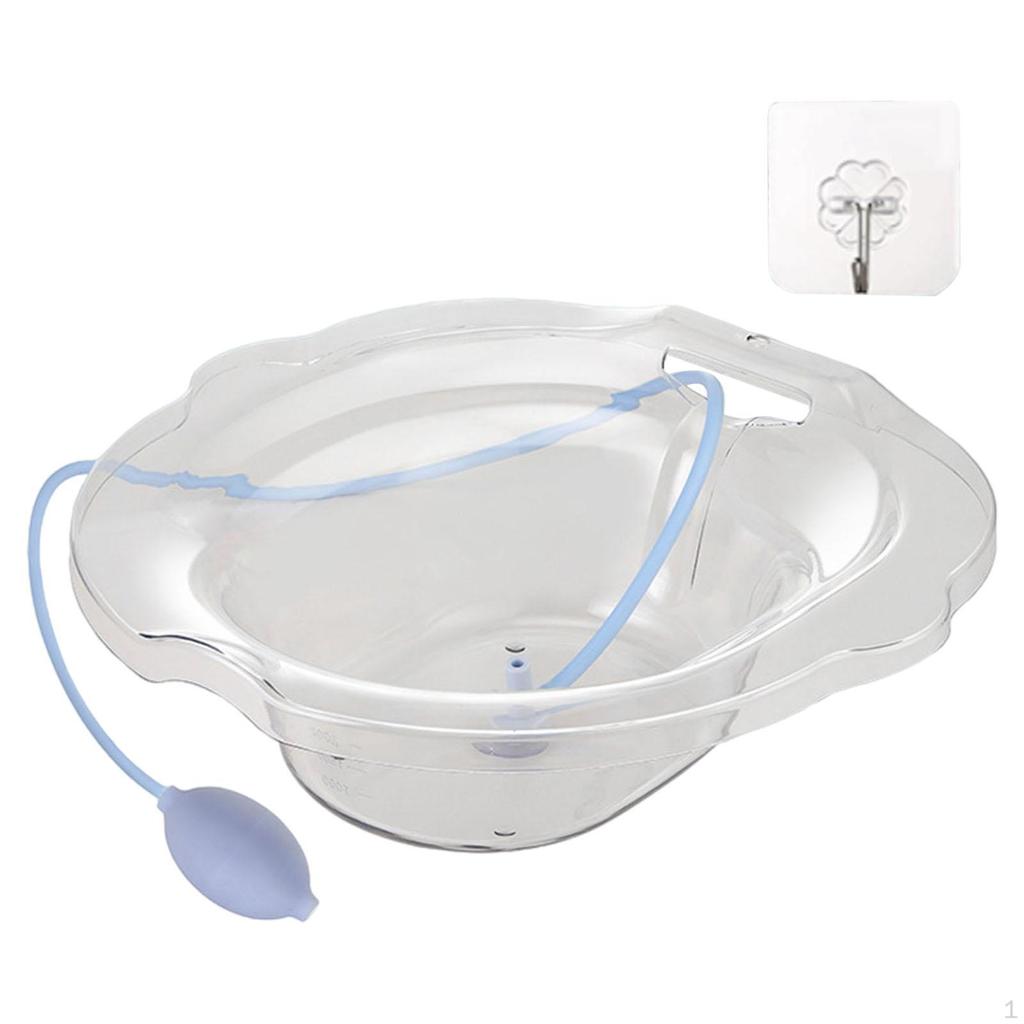 Koupelnový toaletní bidetový protipovodňový pánev pro namáčení perinea Instalace na závěsnou přenosnou pro dospělé