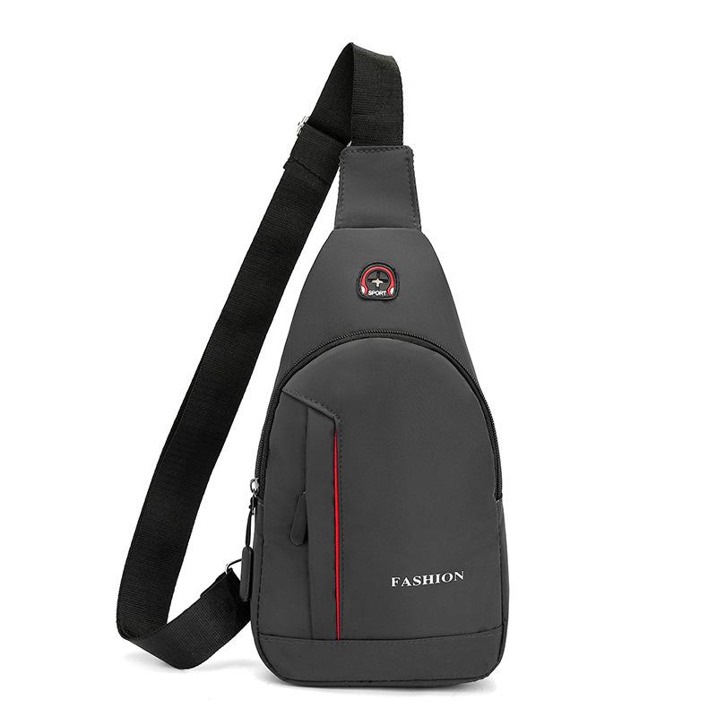 Unisex Chest Bag Simple Storage Bag Lightweight Travel Small Backpack Crossbody Bag Fashion Casual Single Should Bags