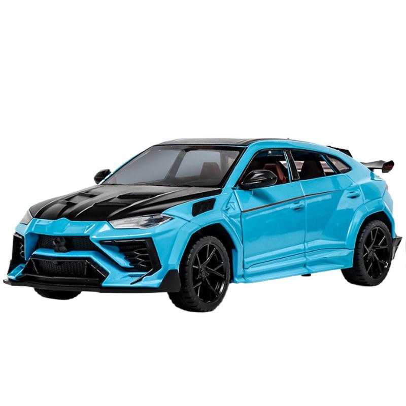 1/24 Lamborghini URUS внедорожник сплав модифицированная модель спортивного автомобиля литой металл внедорожник модель симуляция звук и свет детская игрушка подарок