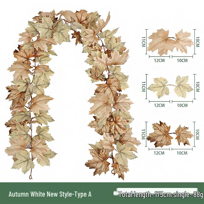 Skladem Podzimní a Halloweenská dekorace z javorových listů pro Vánoce a Den díkůvzdání