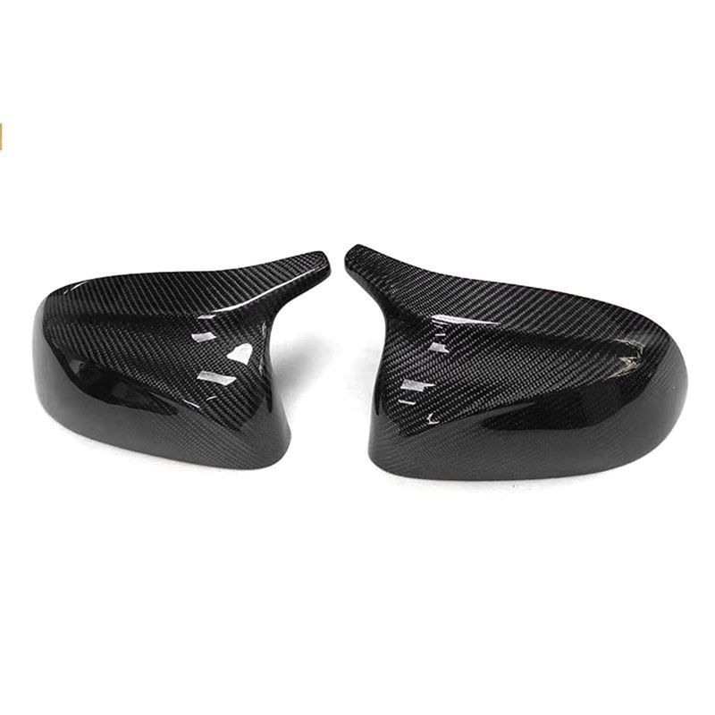 Authentic 1 Pair New Demon Bullhorn For BMW X3 X4 X5 G01 G02 G05 2018- Retrofit Carbon Fibre Mirror Housing Component