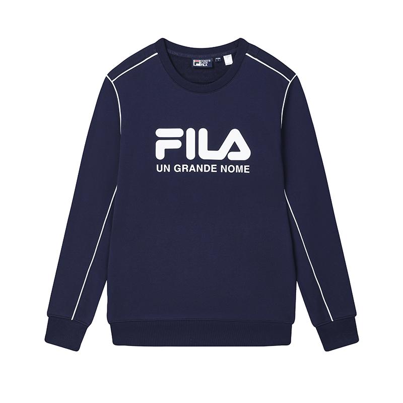 

New FILA ORIGINALE Sweatshirt Men s Black Ink F11M449211FDB 170/92A/M