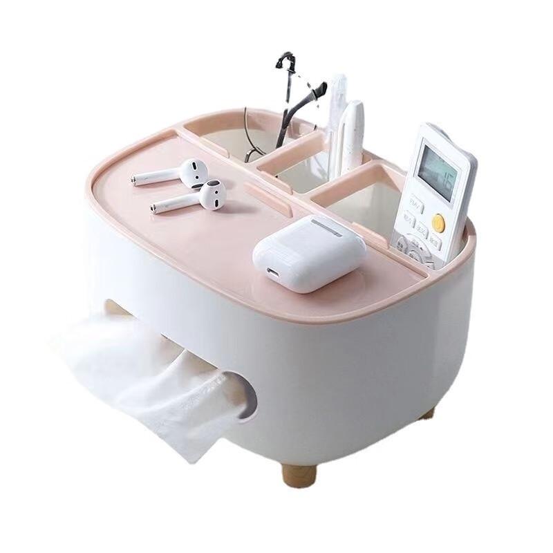 Nordic Multi-functional Desktop Organizer Tissue Box