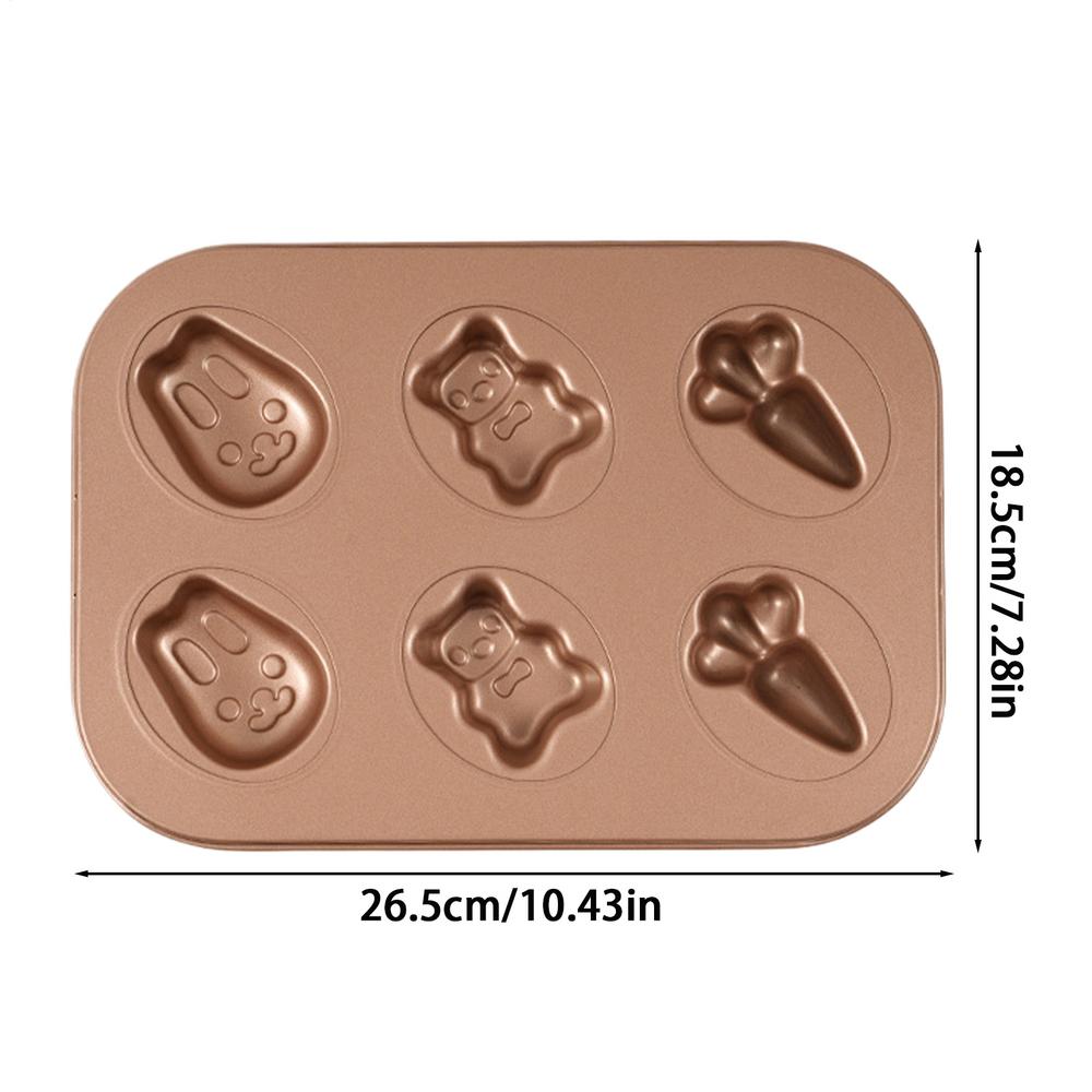 

Non Stick Muffin Pan Cartoon Baking Mold Metal Cup Cake Pans For Bakers Beginners Professionals Women Men Birthday Holiday Party