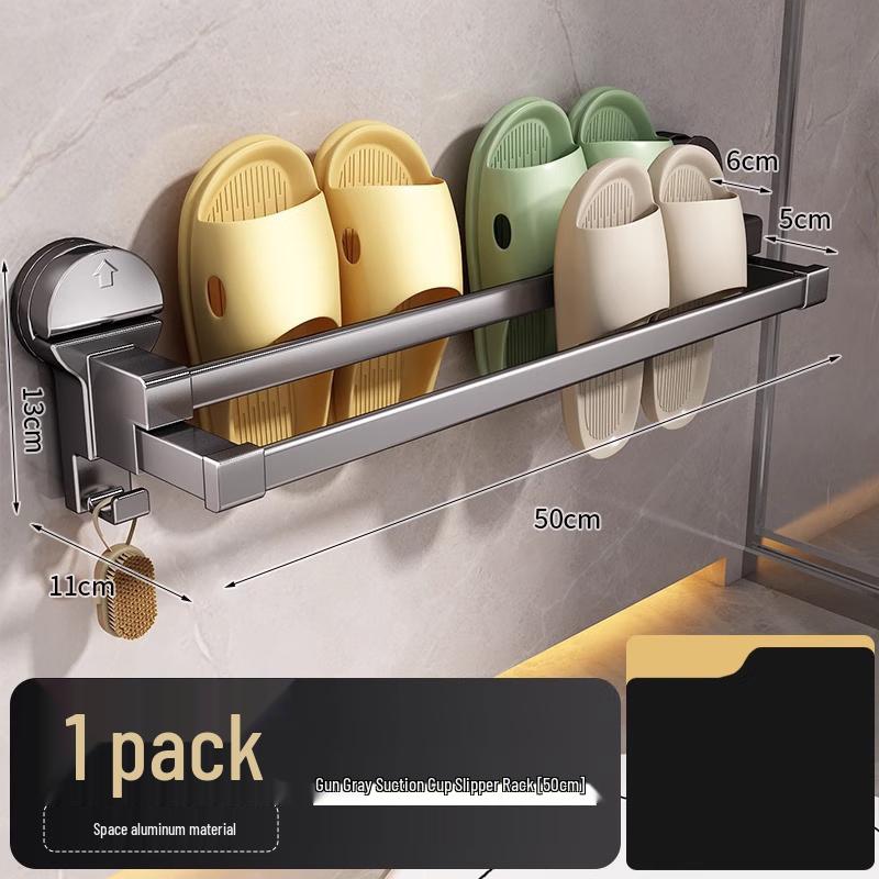 

Youqin Wall-Mounted Retractable Double Slipper Rack