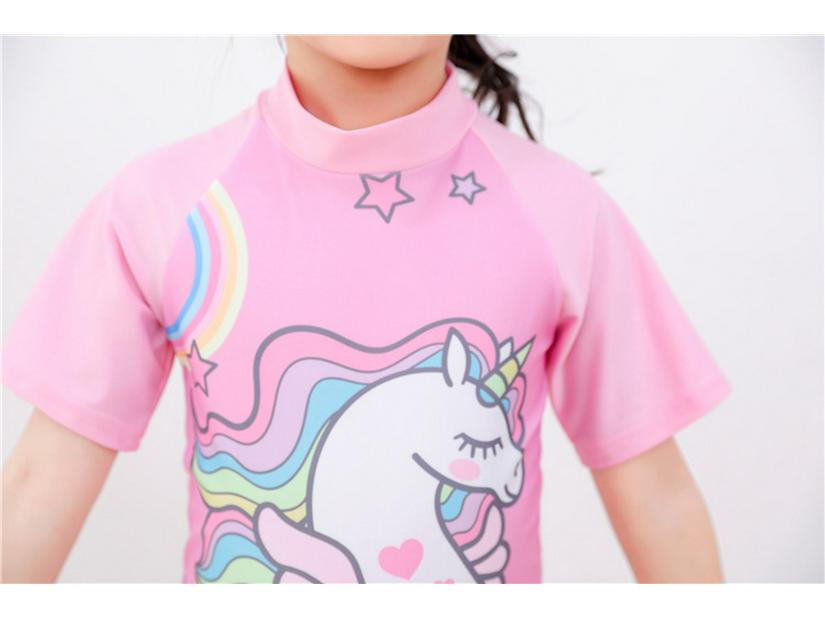 European & American Cartoon Kids' Quick-Dry One-Piece Swimsuit, Cute Design for Boys & Girls, Small To Medium Sizes