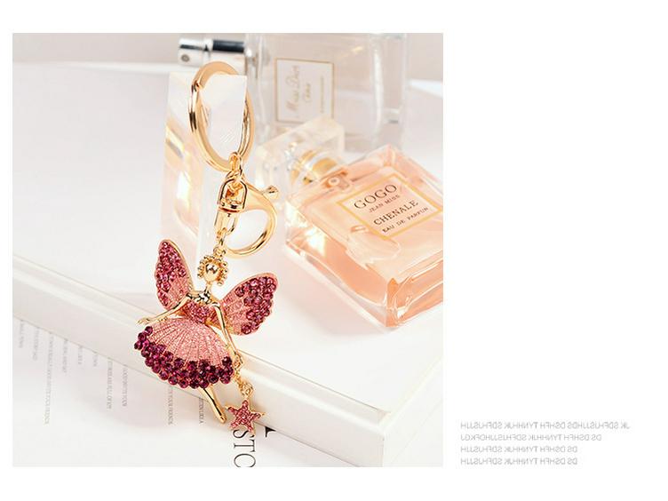 Ευρωαμερικανικό Αγγελικό Μπρελόκ Μπαλαρίνας: Γυναικείο Κρεμαστό Τσάντας & Κρεμαστό Αυτοκινήτου