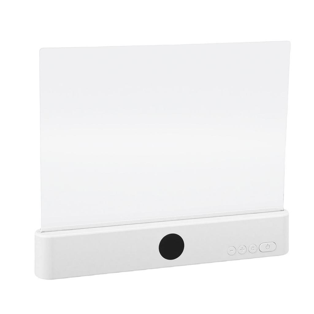 Book Light USB Rechargeable LED Flat Reading Light Panel Plate Lamp 1200mAh Battery for Readers Kids Women Men