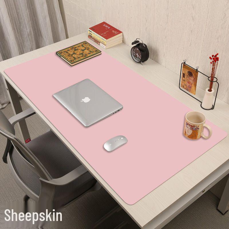 Large Non-slip Silicone Desk Mat: Custom Keyboard and Mouse Pad for Office