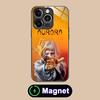 Aurora Aksnes Glass MagSafe Mobile Phone Case for iPhone 17 16 15 14 13 12 11 Air Pro Max Plus Mini Colorful Cover