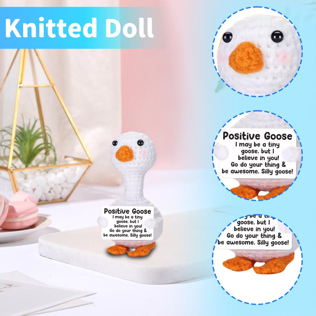 Doll Potted Knitted Wool Crocheted Gift For Support
