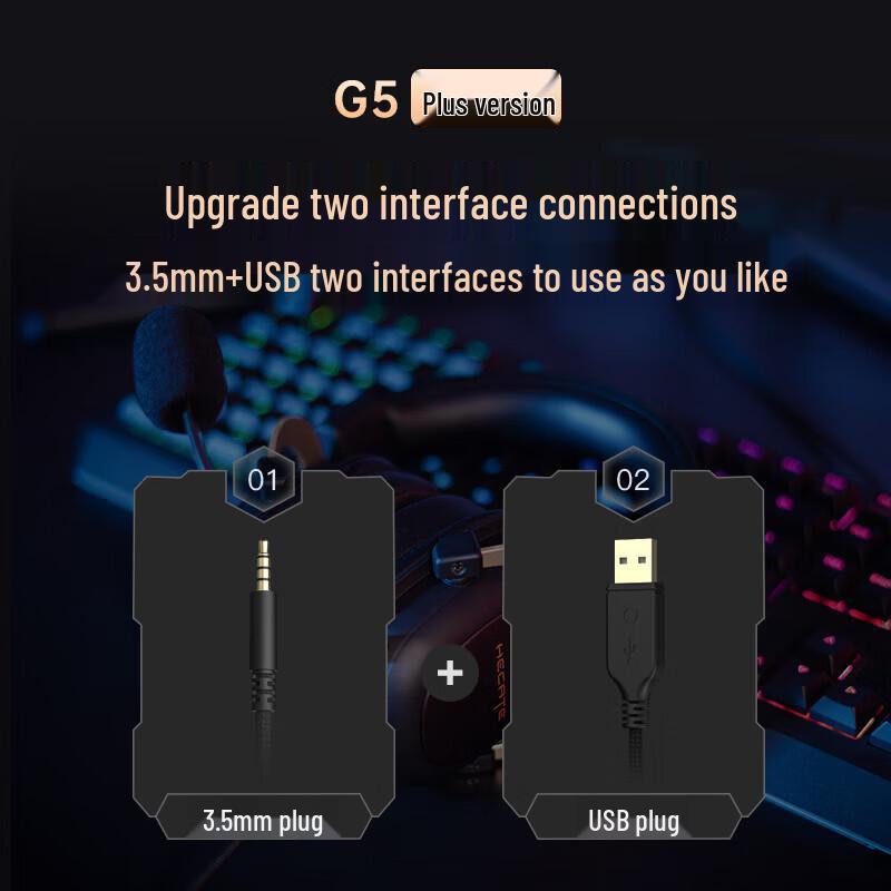 Edifier G5plus Wired Gaming Headset