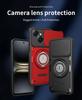 Anti-slip Armor Shockproof Case For Tecno Spark 40C KM4k Camera Lens Protection Rotating Ring Stand TPU Plastic Phone Cover