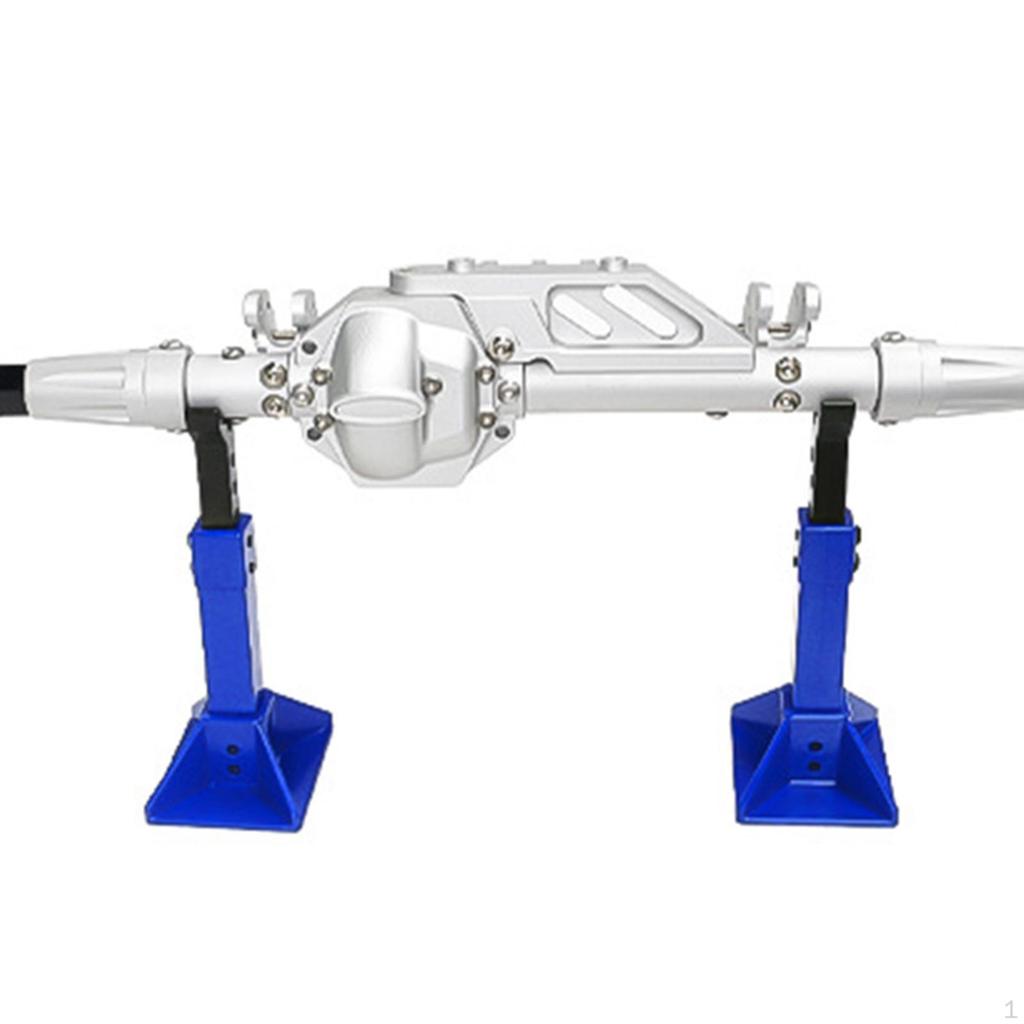 RC Car Jack Stand Diorama Display, Micro Landscape Decor, Photo Props, Miniature Model for 1/18 1/12