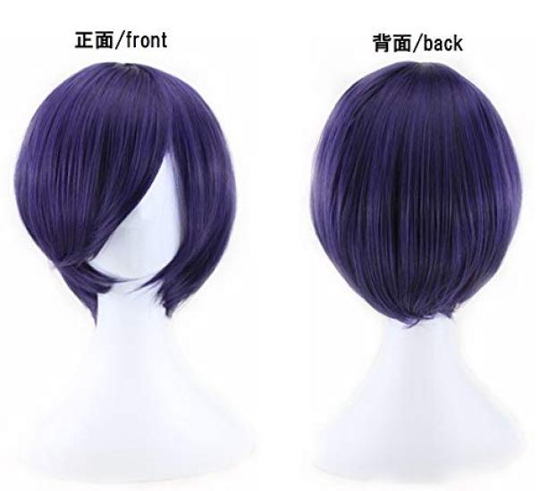 Tokyo Ghoul Kirishima Touka Cosplay Costume Includes Top and Long and Necklace (5-Piece Set) - Bottoms, Socks, Wig, (Size L)