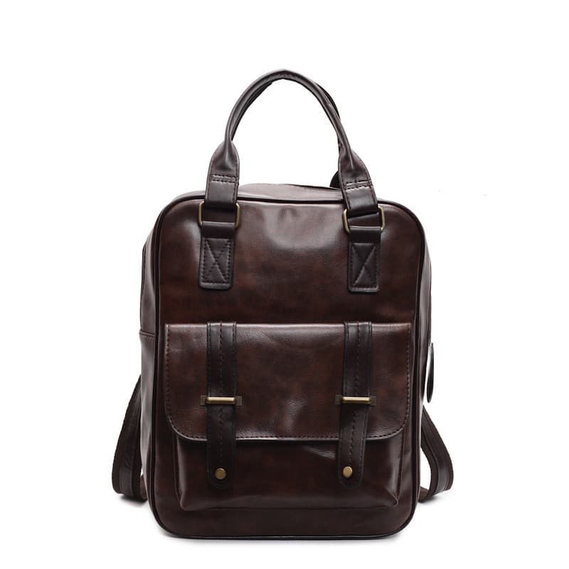 Japanese Fashion Solid Color Casual Backpack