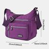 Fashion Casual Nylon Cloth Messenger Bag For Women Shoulder Bags Multi Layer Female Crossbody Bags Waterproof Mother Bag Purse