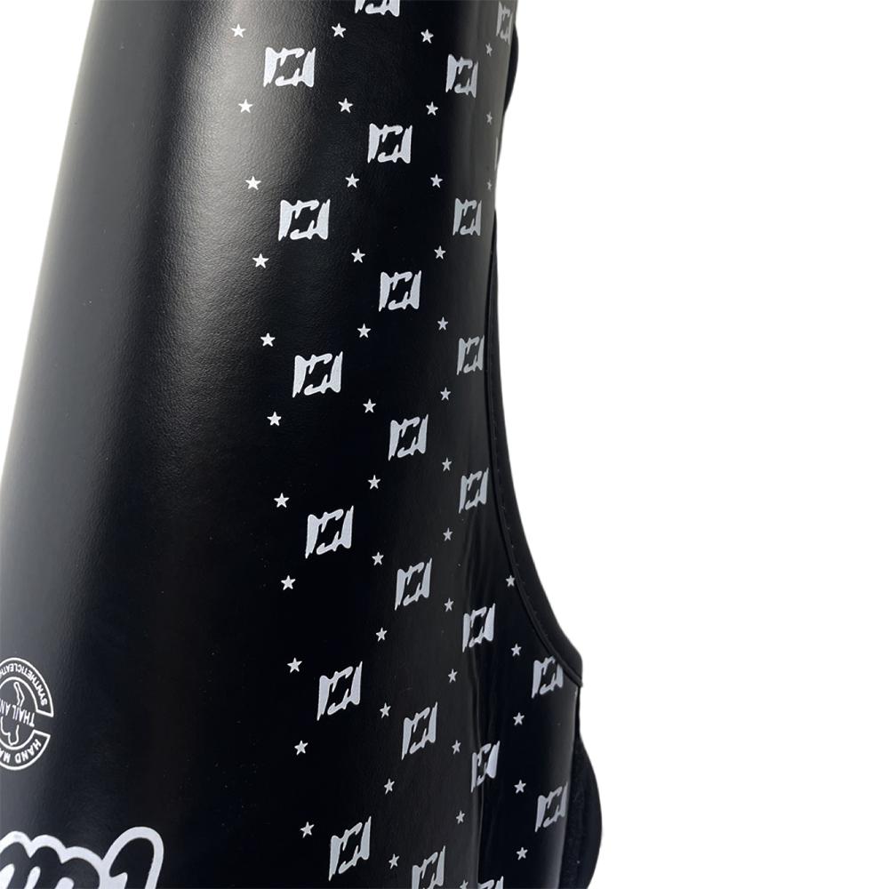 High Quality Black Professional Kids Boxing Training Shin Guard Adults Kickboxing Sanda Boxing Leggings Ankle Protection for M