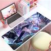 Game Futuristic Zzenless Zone Zero Mouse Pad Large Thick Desk Pad Stitched Edges Gaming Mouse Mat For Pc