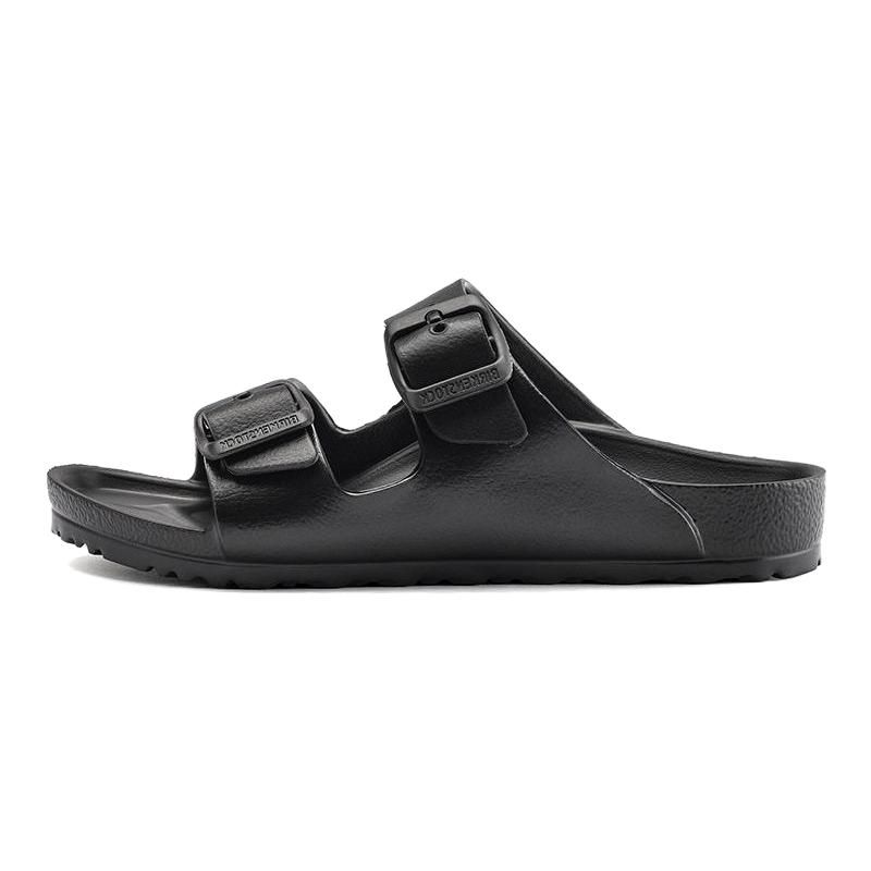 Birkenstock Arizona Lightweight Versatile Flat Childrens Slippers Kids slippers Black 1018924 26