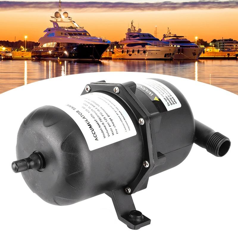 Accumulator Pressure    Control 0.75 L 125PSI Waterproof for Marine RV Boat Pressurized Water