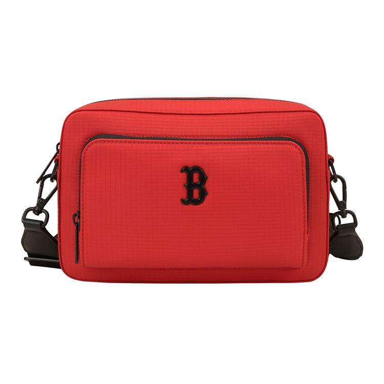 MLB Boston Red Sox Zipper Polyester Two-In-One Shoulder Crossbody Bag Unisex bags 32BGDI111-43R Red