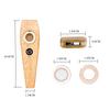 Wooden Kazoo Woodwind Instrument Extremely Easy To Learn and Play Musical Instrument Music Party Favor Gift for Kids