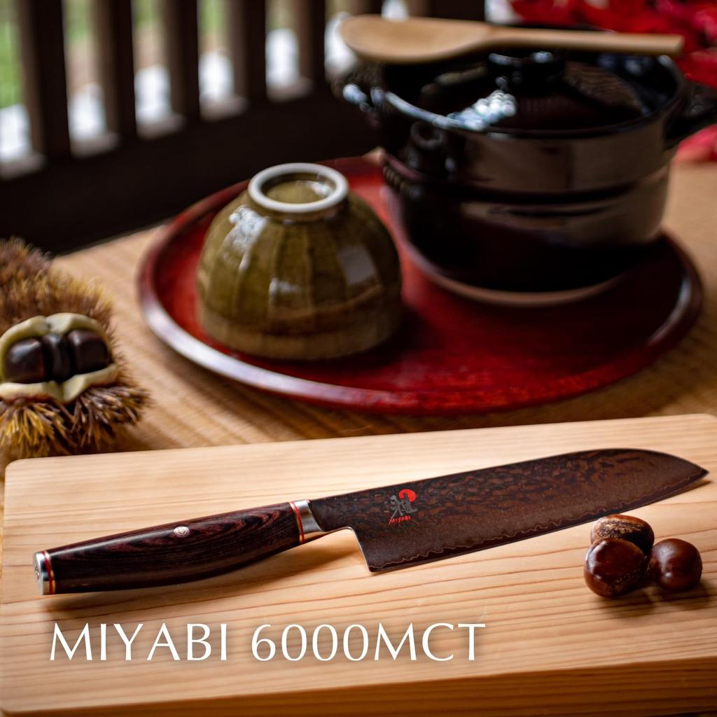 MIYABI Small Knife 130mm Made In Multilayer Steel Hammered Fruit Petit Knife Kitchen Knife Made In Seki Gifu Prefecture Japanese "6000MCT Japan" City,