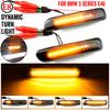 Fit For 3 Series BMW E46 Compact Coupe Cabriolet Touring 3 Series Side Marker Flowing Dynamic Blinker LED Turn Signal Light