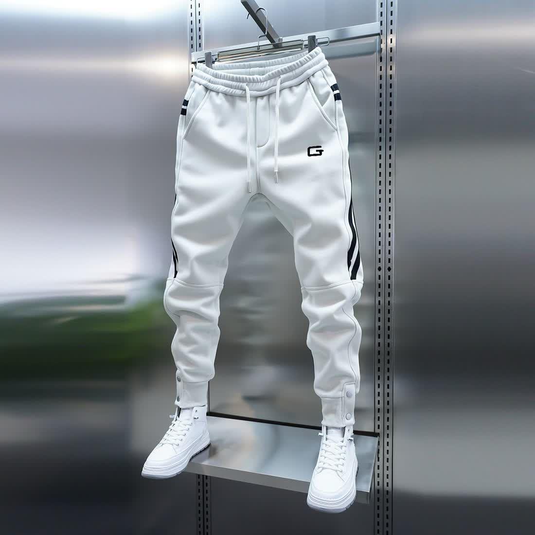 

Полосатые повседневные шаровары, модные уличные брюки, спортивные штаны для бега на открытом воздухе, высококачественная мужская одежда 2XL