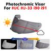 Fotochromatický hledí pro motocyklovou helmu HJC HJ-33 i90 i91 Čočky proti UV větruodolné Příslušenství pro motocyklové helmy proti zamlžování Hodí se pro M-XXL