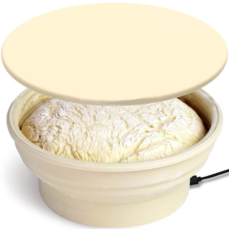 Innovative Silicone Banneton for Dough Proofing and Baking Sourdough Fermentation Bowl Professional Bread Bakeware