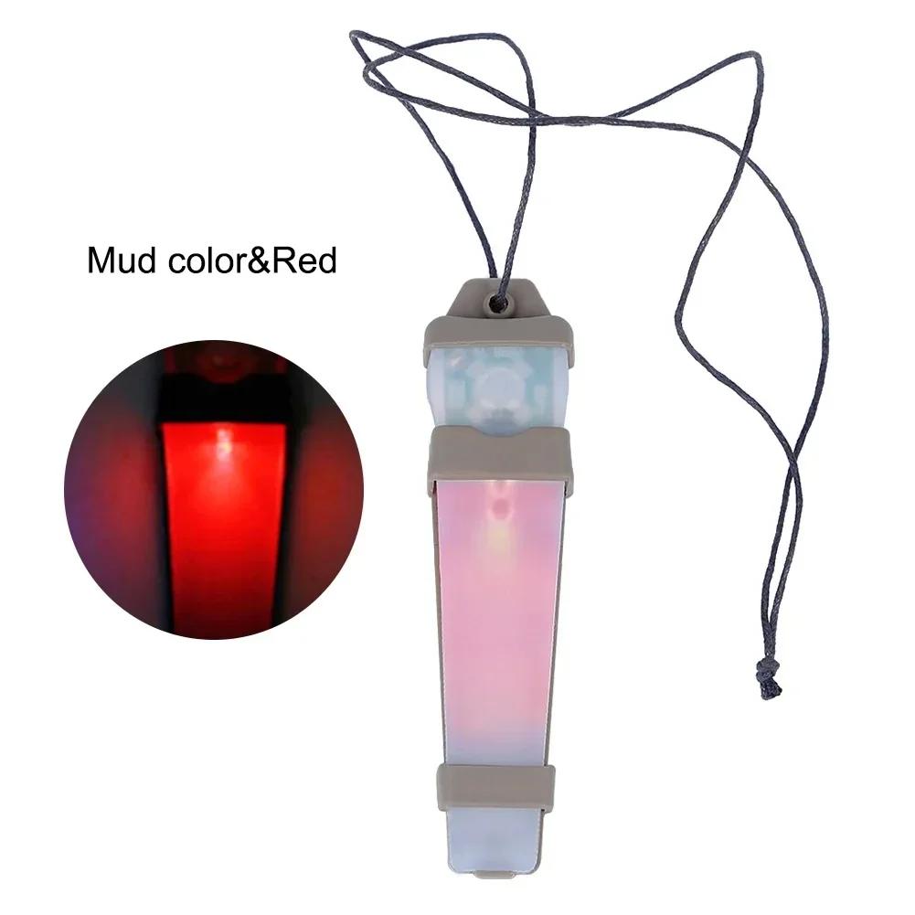 

Tactical Helmet Light Silicone Strobe Light Waterproof Portable Survival Signal Cycling Night Light Camping Wilderness Survival