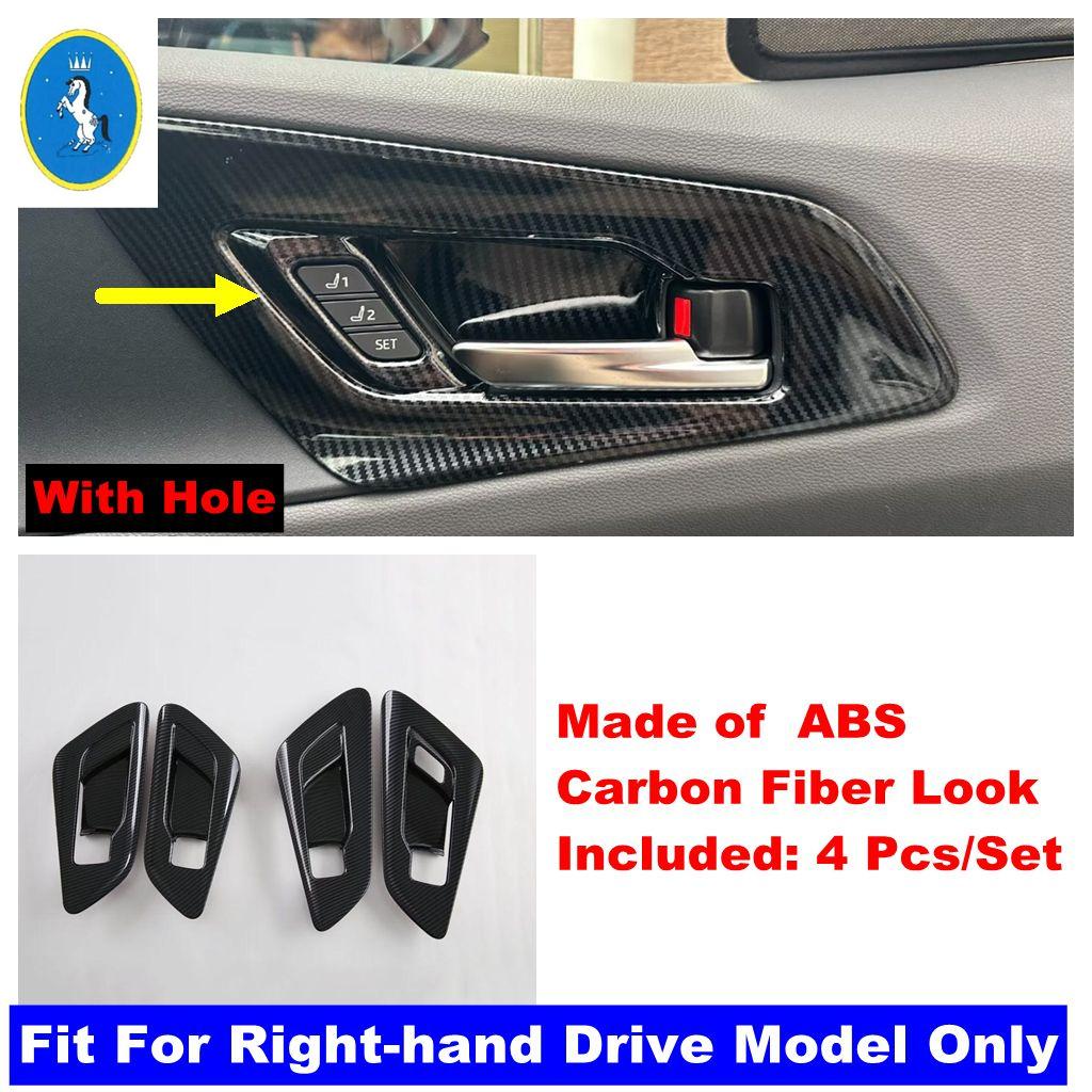 Carbon Fiber Window Lift / Head Light / Handle Bowl / AC Air Vent Cover Trim Accessories For Toyota Prius 60 Series - 2025