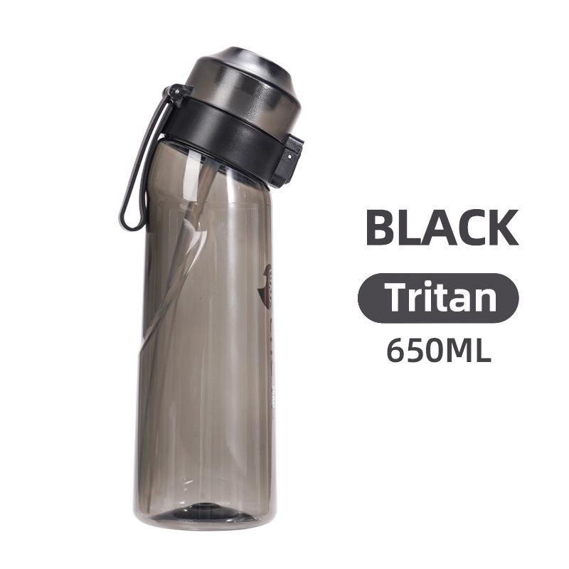 Borraccia in Tritan Profumata con Anello alla Frutta, 0 Calorie e Senza Zuccheri, 650ml - Tazza Sportiva Perfetta