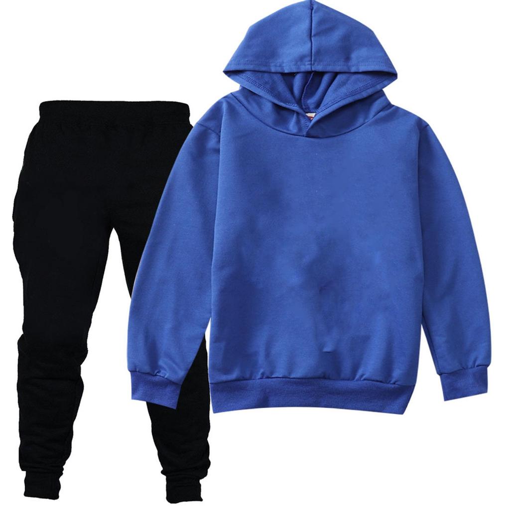 Kids' Hooded Sweatshirt & Pants Set - Spring/Autumn Collection A4007