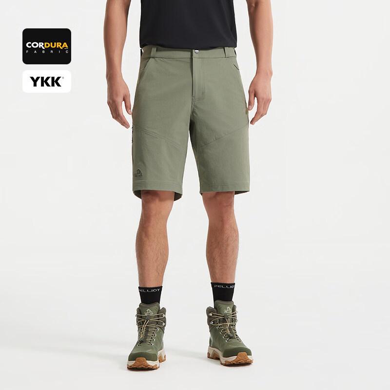 Pelliot Men s Outdoor Lightweight High-Elastic Hiking Shorts M