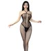 Sex Underwear Open Black Stockings Seductive Sexy Tearing Full Body Mesh Bed One-piece Large Size Pure Lust Passion