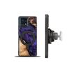 Bewood Unique case for Motorola Edge 40 Pro - Violet with MagSafe
