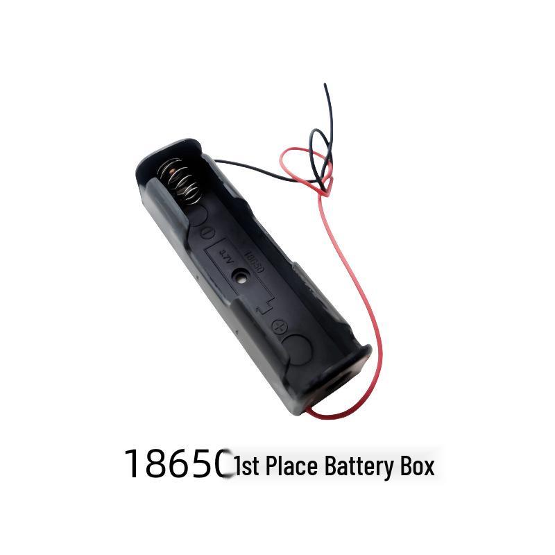 18650 Battery Holder Box: 1-4 Slots for Series Circuit